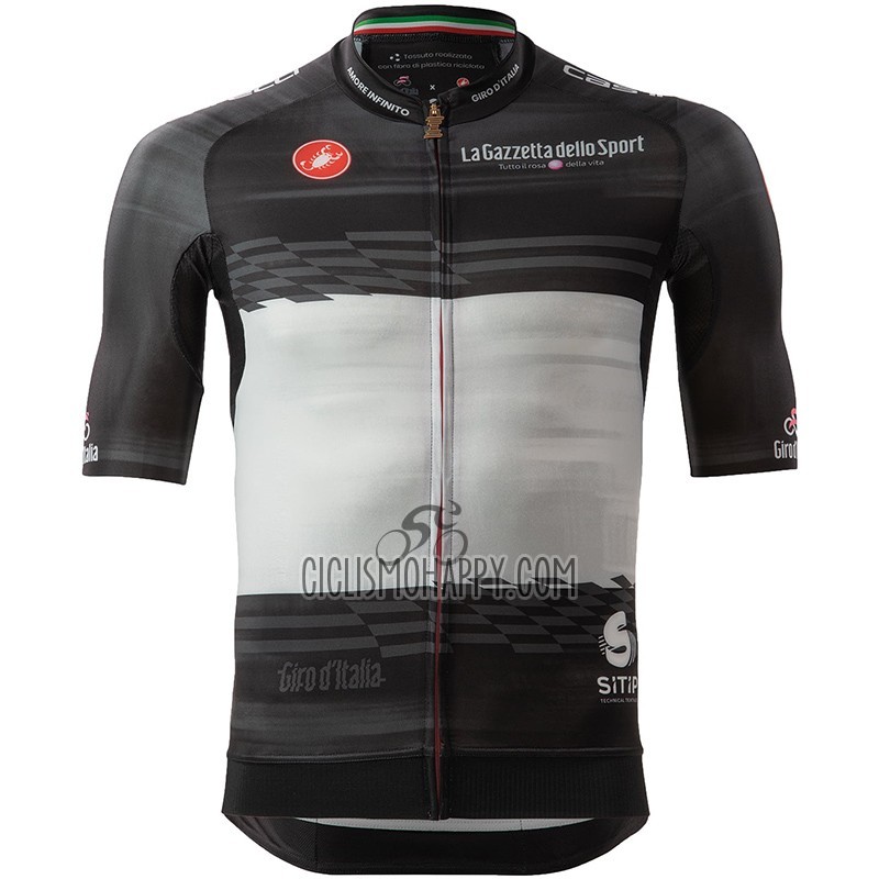 Giro d'Italia Cycling Jersey Bib Short 2023 Men Short Sleeve Black